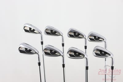 Ping G400 Iron Set 4-PW AW Project X Rifle 6.0 Steel Stiff Right Handed Black Dot 38.5in