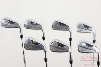 Mint Titleist 2021 T200 Iron Set 4-PW True Temper AMT Red R300 Steel Regular Right Handed 38.0in