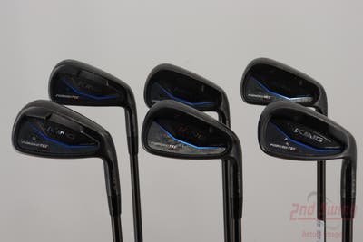 Cobra KING BLK Forged Tec One Length Iron Set 5-PW UST Mamiya Recoil ES 85 Hybrid Graphite Stiff Right Handed 36.5in