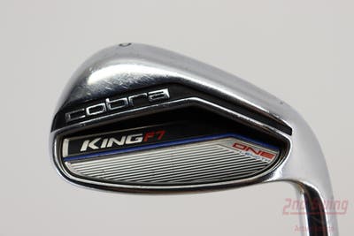 Cobra King F7 One Length Wedge Pitching Wedge PW Stock Steel Shaft Steel Stiff Right Handed 36.75in