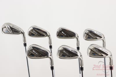 TaylorMade SIM2 MAX Iron Set 5-PW AW FST KBS MAX 85 MT Steel Regular Right Handed 38.75in