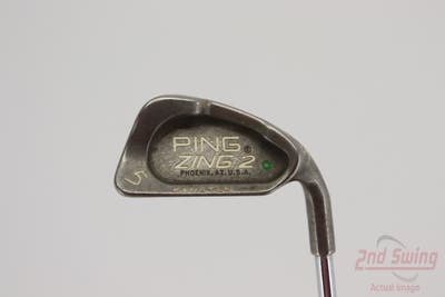 Ping Zing 2 Single Iron 5 Iron Ping JZ Steel Stiff Right Handed Green Dot 38.0in