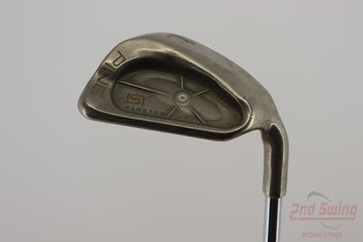 Ping ISI Nickel Wedge Lob LW Stock Steel Shaft Steel Stiff Right Handed Silver Dot 35.5in