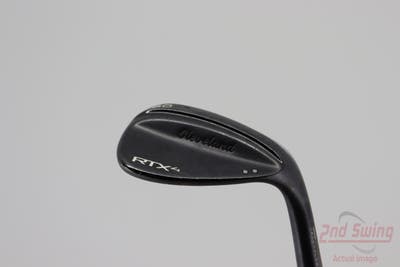 Cleveland RTX 4 Black Satin Wedge Lob LW 60° 9 Deg Bounce Mid True Temper Dynamic Gold S400 Steel Right Handed 34.75in