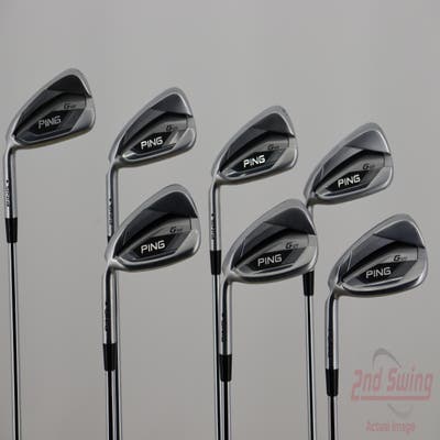 Ping G425 Iron Set 4-PW Project X LZ 6.0 Steel Stiff Left Handed Black Dot 38.0in