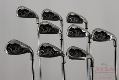 Callaway X-18 Iron Set 3-PW LW Stock Graphite Shaft Steel Stiff Right Handed 38.0in