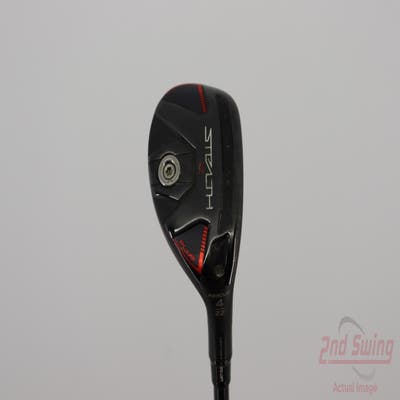 TaylorMade Stealth 2 Plus Rescue Hybrid 4 Hybrid 22° Mitsubishi Kai'li Red 75 Graphite Regular Right Handed 39.25in