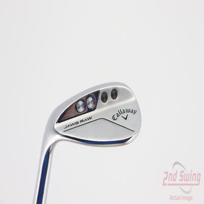 Callaway Jaws Raw Chrome Wedge Lob LW 58° 10 Deg Bounce S Grind Dynamic Gold Spinner TI Steel Left Handed 34.5in