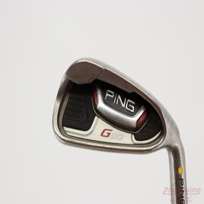 Ping G20 Single Iron 6 Iron Ping CFS Steel Stiff Right Handed Yellow Dot 37.0in