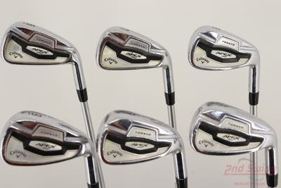 Callaway Apex Pro 16 Iron Set 6-PW AW FST KBS Tour C-Taper 120 Steel Stiff Right Handed STD