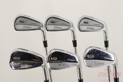 Titleist 710 CB Iron Set 5-PW FST KBS Tour Steel Stiff Right Handed +1"