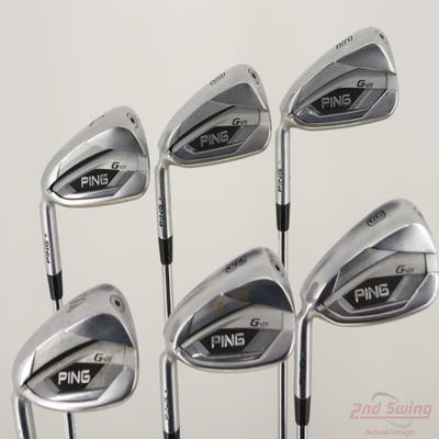 Ping G425 Iron Set 5-PW AWT 2.0 Steel Stiff Left Handed Green Dot +3/4"