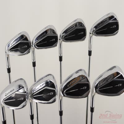 TaylorMade Qi Iron Set 5-PW GW SW FST KBS MAX 85 MT Steel Regular Left Handed STD