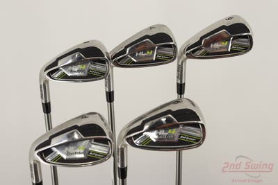 Tour Edge Hot Launch 4 Iron Set 6-PW UST Mamiya HL4 Graphite Regular Left Handed +1/2"