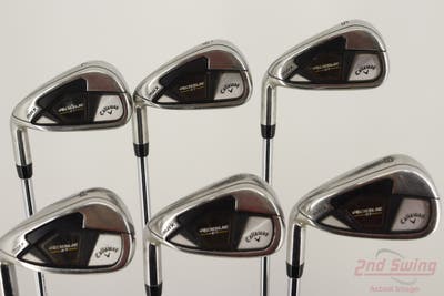 Callaway Rogue ST Max Iron Set 5-PW True Temper Elevate MPH 95 Steel Stiff Left Handed STD
