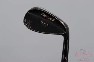 Cleveland 588 RTX 2.0 Black Satin Wedge Gap GW 52° 2 Dot Mid Bounce Cleveland ROTEX Wedge Steel Wedge Flex Right Handed 36.0in