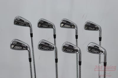 Titleist 712 AP2 Iron Set 4-PW AW Stock Steel Shaft Steel Stiff Right Handed 38.0in