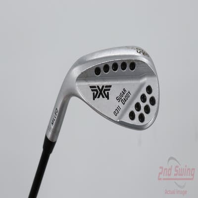 PXG 0311 Sugar Daddy Milled Chrome Wedge Lob LW 58° 9 Deg Bounce Project X Cypher 40 Graphite Ladies Left Handed 34.0in