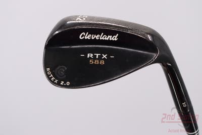 Cleveland 588 RTX Black Pearl Wedge Gap GW 52° 2 Dot Mid Bounce Stock Steel Shaft Steel Wedge Flex Right Handed 35.0in