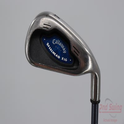 Callaway X-16 Single Iron 4 Iron Callaway System CW75 Graphite Stiff Right Handed 38.75in