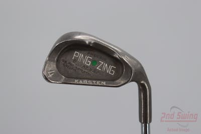 Ping Zing Single Iron 4 Iron Ping KT-M Steel Stiff Right Handed Green Dot 39.0in