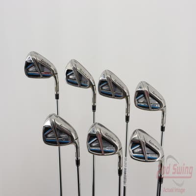 TaylorMade SIM MAX OS Iron Set 5-PW AW Project X 6.0 Steel Stiff Right Handed 38.5in