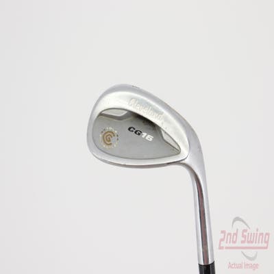 Cleveland CG16 Chrome Zip Groove Wedge Sand SW 56° 14 Deg Bounce Cleveland Traction Wedge Steel Wedge Flex Right Handed 35.5in