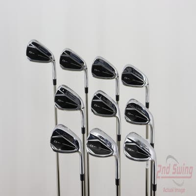 TaylorMade Qi Iron Set 4-PW AW SW LW UST Mamiya Recoil 450 F1 Graphite Ladies Right Handed 38.0in