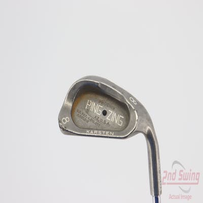 Ping Zing Single Iron 8 Iron Ping KT-M Steel Stiff Right Handed Black Dot 35.25in