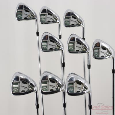 Callaway Rogue Pro Iron Set 3-PW AW True Temper XP 105 S300 Steel Stiff Right Handed STD