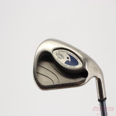 Callaway Big Bertha Tungsten Titanium Single Iron 6 Iron Callaway RCH 96 Graphite Regular Right Handed 37.5in
