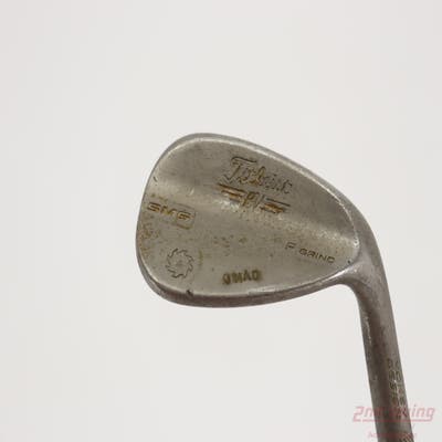 Titleist Vokey SM6 Raw Limited Edition Wedge Sand SW 56° 14 Deg Bounce F Grind Stock Steel Shaft Steel Wedge Flex Right Handed 35.5in