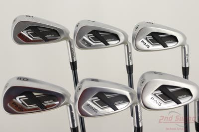 Ping G740 Iron Set 6-PW AW UST Mamiya Recoil 75 Dart Graphite Regular Right Handed White Dot +3/4"