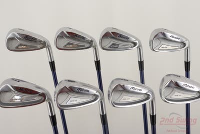 Mizuno MX 17 Iron Set 3-PW Mizuno Exsar Blue Graphite Regular Right Handed +1/2"