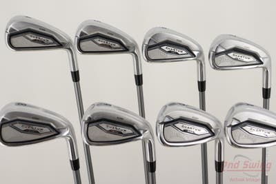 Callaway Quantum Max Iron Set 4-PW AW Project X Denali Frost Silver 70 Graphite Stiff Right Handed +1/4"
