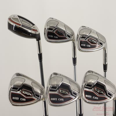 Adams Idea A12 OS Iron Set 6-PW AW Stock Steel Shaft Steel Regular Right Handed +1/4"