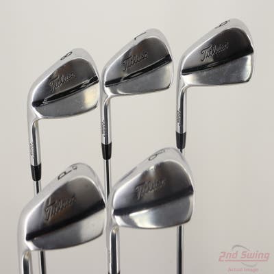 Titleist 620 MB Iron Set 6-PW True Temper Dynamic Gold Tour Issue X100 Steel X-Stiff Left Handed +1/2"