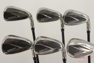 TaylorMade Stealth Iron Set 6-PW SW TM Fujikura Ventus Red 6 Graphite Regular Right Handed -1/4"