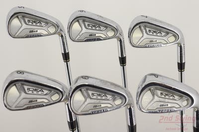 Adams Idea Tech A4 Iron Set 5-PW True Temper Dynamic Gold R300 Steel Regular Right Handed +1/2"