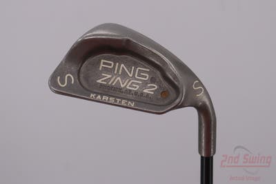 Ping Zing 2 Wedge Sand SW Ping Karsten 101 By Aldila Graphite Wedge Flex Right Handed Gold Dot 33.75in