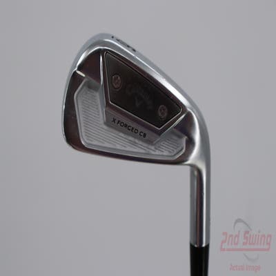 Callaway X Forged CB 21 Single Iron 6 Iron True Temper Dynamic Gold S400 Steel Senior Right Handed 37.25in