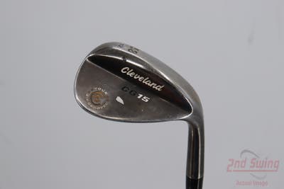 Cleveland CG15 Black Pearl Wedge Lob LW 58° 12 Deg Bounce Cleveland Traction Wedge Steel Wedge Flex Right Handed 35.0in