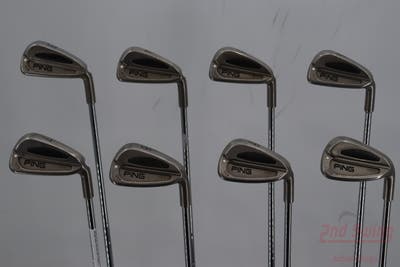 Ping S59 Iron Set 3-PW Ping Z-Z65 with Cushin Insert Steel Stiff Right Handed White Dot 38.25in