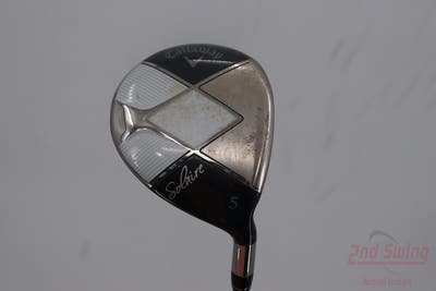 Callaway 2014 Solaire Fairway Wood 5 Wood 5W Callaway Gems 55w Graphite Ladies Right Handed 41.75in