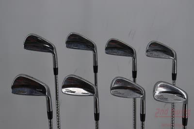 Titleist 695 MB Forged Iron Set 3-PW True Temper Dynamic Gold S300 Steel Stiff Right Handed 38.0in