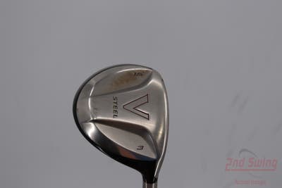TaylorMade V Steel Fairway Wood 3 Wood 3W 15° Stock Graphite Shaft Graphite Stiff Right Handed 43.0in