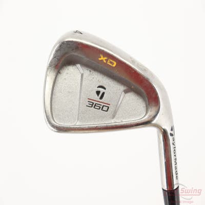 TaylorMade 360 XD Single Iron 4 Iron Stock Steel Shaft Steel Stiff Right Handed 39.0in