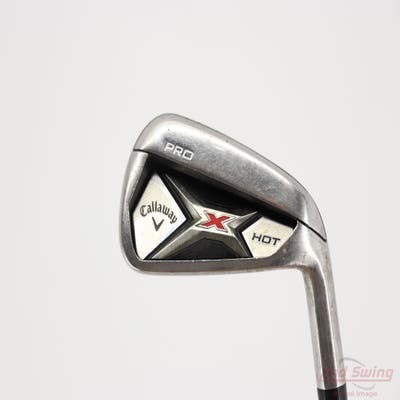 Callaway 2013 X Hot Pro Single Iron 6 Iron True Temper GS95 S300 Steel Stiff Right Handed 37.5in