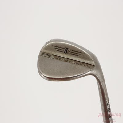 Titleist Vokey SM8 Raw Wedge Lob LW 60° 4 Deg Bounce L Grind Stock Steel Shaft Steel Wedge Flex Right Handed 35.0in