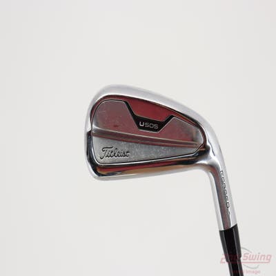 Titleist U-505 Utility Iron 4 Utility PX HZRDUS Smoke Black RDX 80 Graphite Stiff Right Handed 39.0in